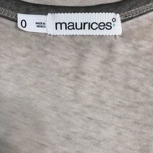 Maurices Tops - Maurice’s Woman’s Burn Out Top Size 0 (XL) Maurices Tops - Maurice’s Woman’s Burn Out Top Size 0 (XL)